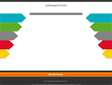 Tablet Screenshot of potiseaport.com